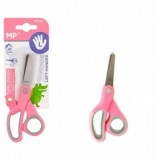 Foarfeca scolara pentru stangaci Main Paper, 13 cm, roz