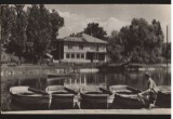 CPIB 21017 CARTE POSTALA - CAMPINA. LACUL DIN PARC, RPR, Circulata, Fotografie