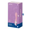 Vibrator anal cu 12 programe Air Pump Vibrator 2 light red (21cm), Satisfyer