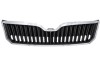 Grila Radiator Skoda Superb 3T (2013-2015) Negru cu Rama Cromata, Completa, Fata, 3T0853607B, 3T0853668B