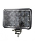 Proiector LED cu doua faze 45W/12V-24V, 3300 Lumeni, Dreptunghiular, Spot Beam 30 Grade, Xenon Bright