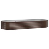 Cumpara ieftin Strat inaltat gradina 249x100x36 cm otel galvanizat