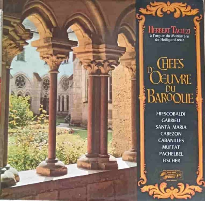 Disc vinil, LP. CHEFS D&#039;OEUVRE DU BAROQUE-HERBERT TACHEZI-243168