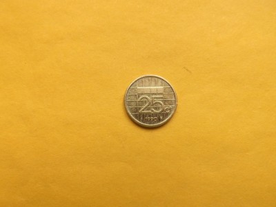 Olanda 25 Centi 1990 foto
