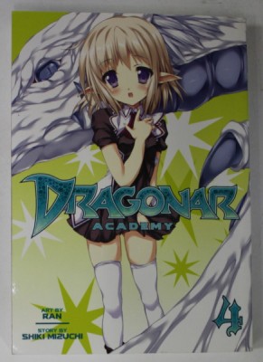 DRAGONAR ACADEMY , No. 4 , art by RAN , story by SHIKI MIZUCHI , 2014 , BENZI DESENATE * foto