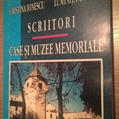 Scriitori -Case si muzee memoriale -Cristina Ionescu; Luminita Cornea (autograf)