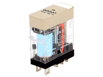 Releu electromagnetic SPDT 12V 10A foto