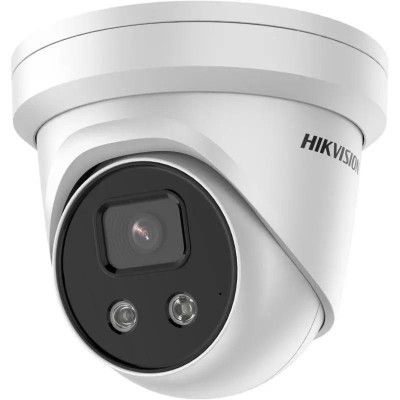 Camera de supraveghere IP, 8 Megapixeli, lentila 4MM, IR 30M, Microfon, Dome - Hikvision - DS-2CD2386G2-ISU-SL-4mm SafetyGuard Surveillance foto
