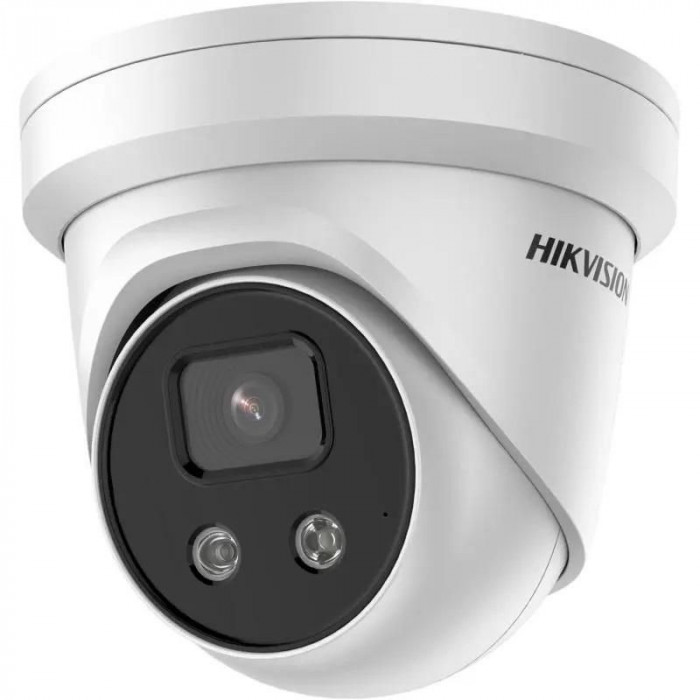 Camera de supraveghere IP, 8 Megapixeli, lentila 4MM, IR 30M, Microfon, Dome - Hikvision - DS-2CD2386G2-ISU-SL-4mm SafetyGuard Surveillance