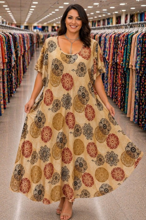 Rochie Maxi din Vascoza cod 0016Marimea