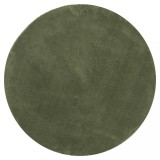 Cumpara ieftin Covor HUARTE, fir scurt, moale si lavabil, verde padure &Oslash; 160cm