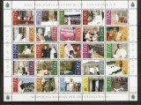 Polonia.2003 25 ani de pontificat Papa Ioan Paul II-coala mica MP.421