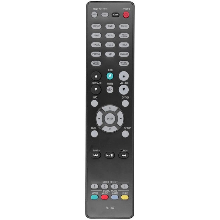 Telecomanda pentru Denon RC-1192, x-remote, Negru