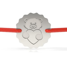 Bratara din argint model Love bear