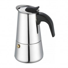 Espressor cafea manual pentru aragaz, inox, 100 ml, 2 cesti foto