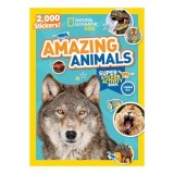 Cumpara ieftin National Geographic Kids Amazing Animals Super Sticker Activity Book