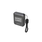 Baterie externă Dudao K22+ 10000mAh 22.5W USB-C cu pandantiv/cablu - gri