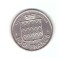 Moneda Monaco 100 francs/franci 1956, stare foarte buna, curata