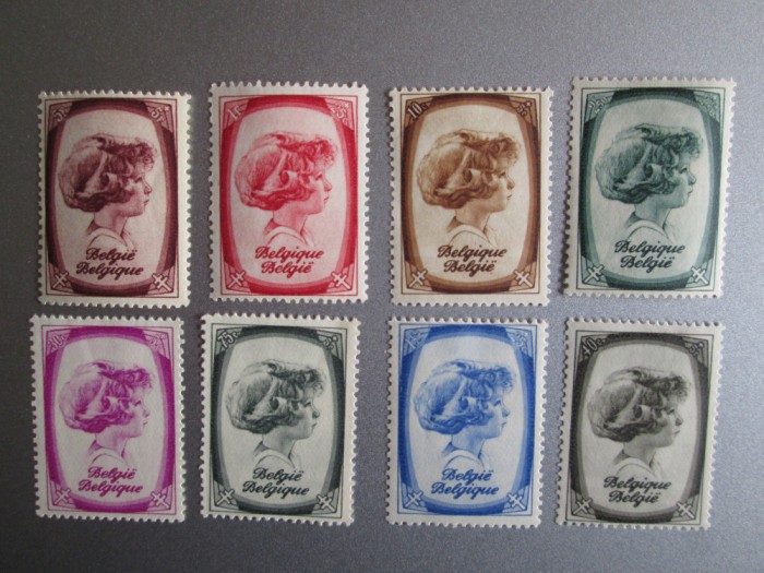 BELGIA SERIE MNH/MH=203