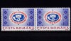 RO 1992 LP 1298 &quot;Un an de la infiintare - RA Posta Romana&quot;, pereche V sau H, MNH, Nestampilat