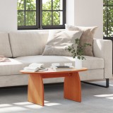 vidaXL Masă de cafea Maro ceruit 80 x 40 x 35 cm Lemn de brad solid