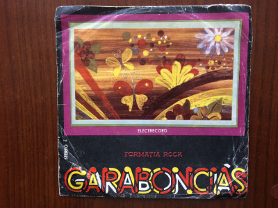 formatia rock garaboncias vallomas single disc 7&amp;quot; vinyl muzica rock ST EDC 10722 foto