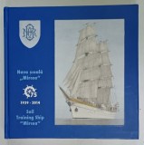 NAVA SCOALA &#039; MIRCEA &#039; , 1929 -2014 , ALBUM FILATELIC ANIVERSAR , TEXT IN ROMANA SI ENGLEZA , APARUT 2014 , LIPSA TIMBRE !