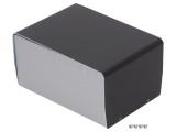 Carcasă aluminiu argint 118x163x84mm