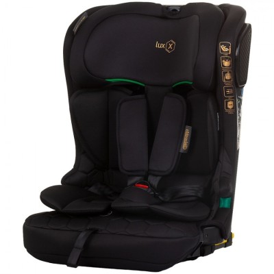 Scaun auto Chipolino Lux X I-Size 76-150 cm cu sistem Isofix obsidian foto