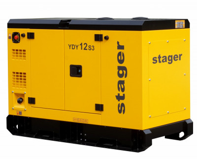 Stager YDY12S3 Generator insonorizat 12kVA, 16A, 1500rpm, trifazat, diesel foto