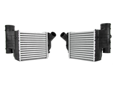 Intercooler Audi A6/A6 Allroad (C6), 03.2005-06.2006, motor 2.7 TDI 120kw, diesel, cutie manuala, cu/fara AC, aluminiu brazat/plastic, 205x195x62 mm, foto