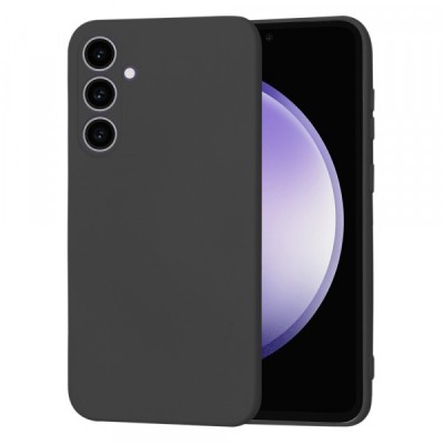 Husa pentru Samsung Galaxy S23 FE S711, Techsuit, SoftFlex, Neagra foto