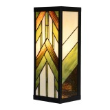 Cumpara ieftin Aplica Tiffany metal sticla 16x14x40 cm E27
