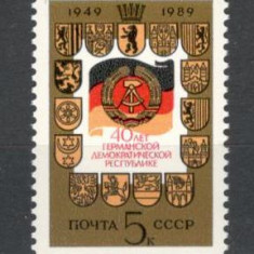 U.R.S.S.1989 40 ani Republica Democrata Germana MU.926