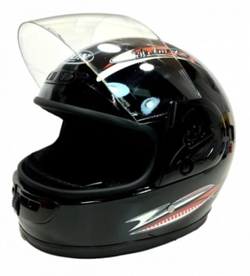 Casca scuter Full Face Safe (neagra) foto