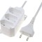 Prelungitor Electric 3 Prize Alb 3m 2,5A