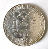 AUSTRIA 100 SILINGI SCHILLING 1976 XII OLYMPISCHE WINTERSPIELE INSBRUCK ARGINT, Europa