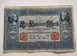 Germania - 100 Mark 1908 rupta