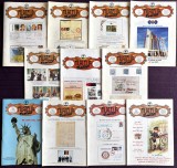 Romania 2001 - Lot11 reviste filatelice romanesti FILATELIA / An L complet