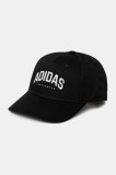 Adidas sapca U VARSITY CAP culoarea negru, cu imprimeu, JP4818