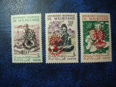 MAURITANIA SERIE MNH- foto