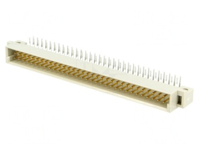 Conector Soclu DIN 41612 Tip B 64 PIN 90&amp;deg; Aurit foto