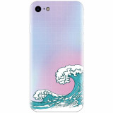 Husa silicon pentru Apple Iphone 5 / 5S / SE, Waves