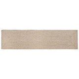 Cumpara ieftin Covor Natural si alb 60 x 400 cm Iuta