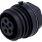 Conector circular soclu mamă 5 pini IP68