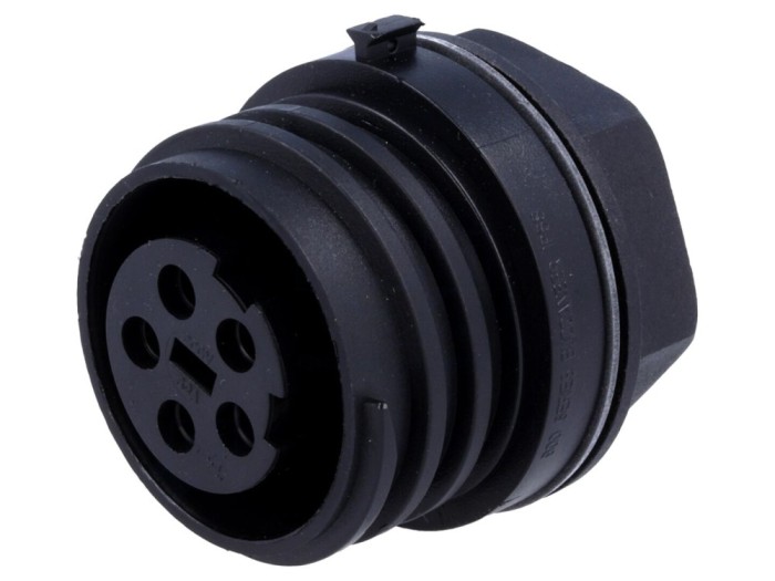 Conector circular soclu mamă 5 pini IP68