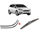 Cumpara ieftin Set 3 stergatoare FORD FOCUS III Estate Van 2012-2020, pentru parbriz si luneta, Bosch Twin