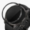 Rama cadran pentru Garmin Fenix 7S, Kwmobile, Negru/Argintiu, Aluminiu, 58352.01