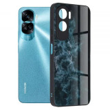 Cumpara ieftin Husa Huawei Honor 90 Lite Antisoc Personalizata Nebuloasa Albastra Glaze, Techsuit