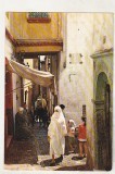 bnk cp Algeria - Strada obisnuita in Casbah - uzata